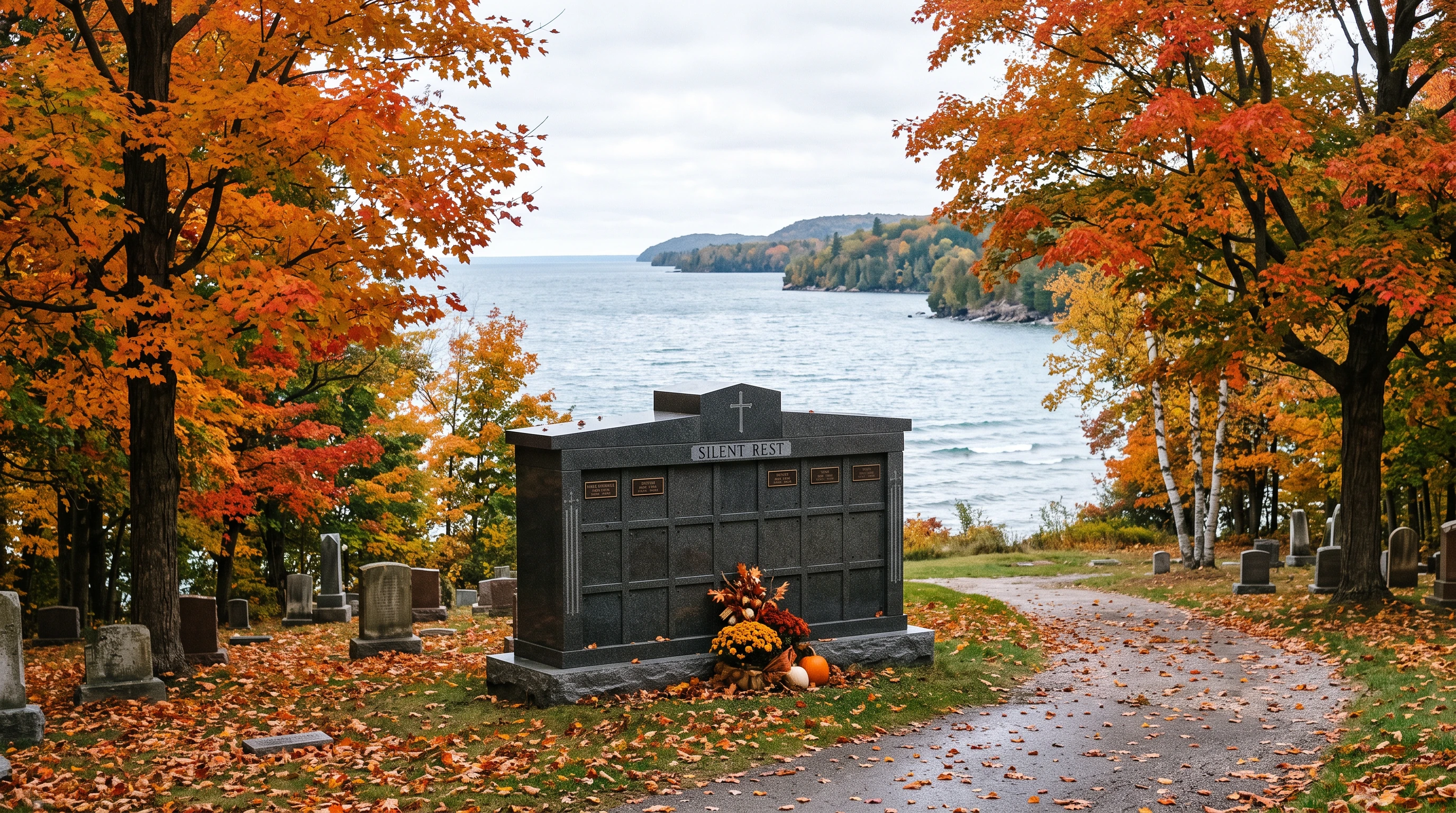 Granite Columbarium Manufacturer and Supplier for Michigan