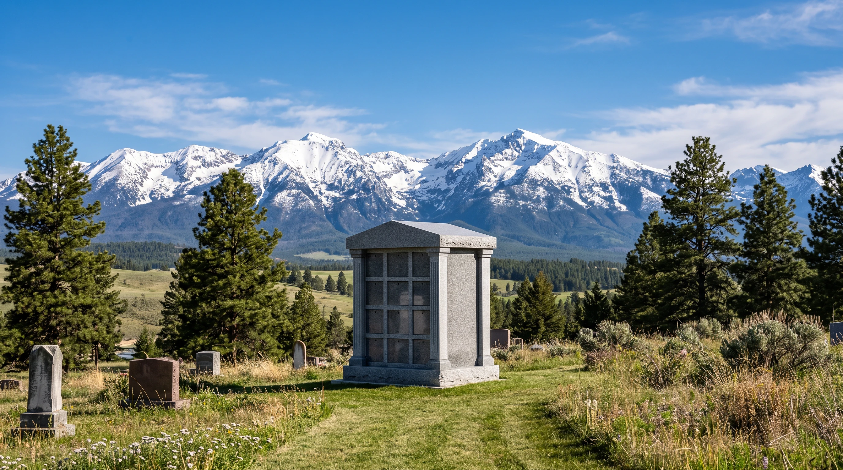 Granite Columbarium Manufacturer and Supplier for Montana