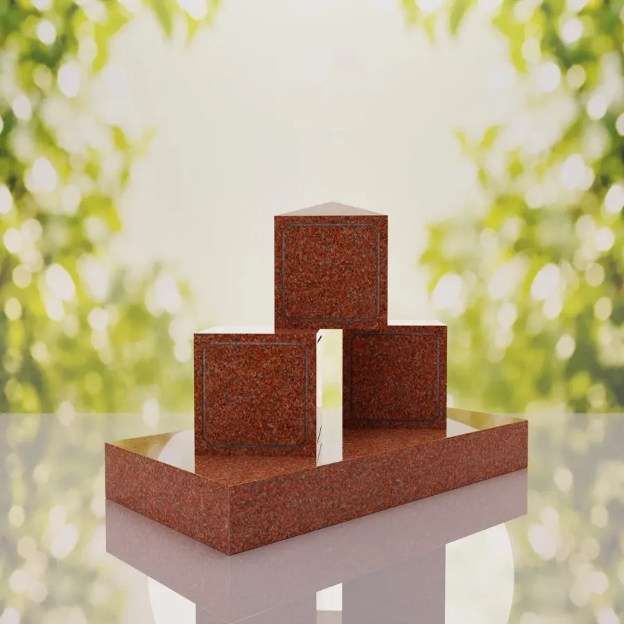 ABC Block Headstone