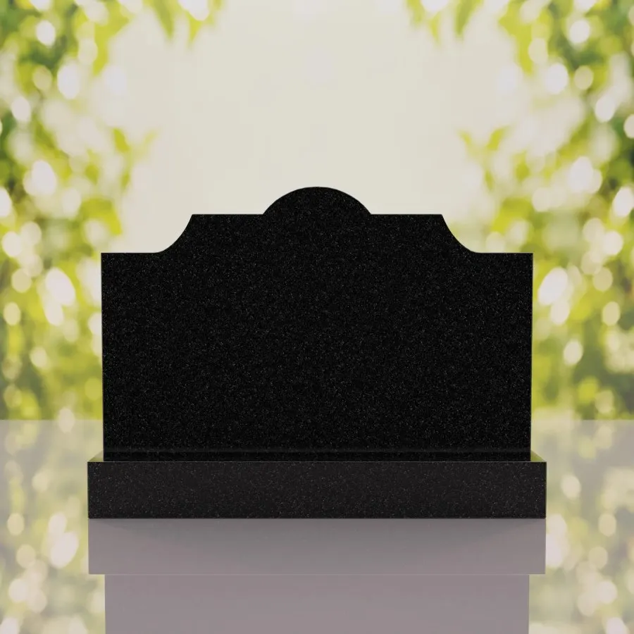 Asian Garden Headstone view 3