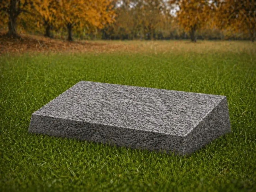 Bevel Headstone 22 x 11 x 6