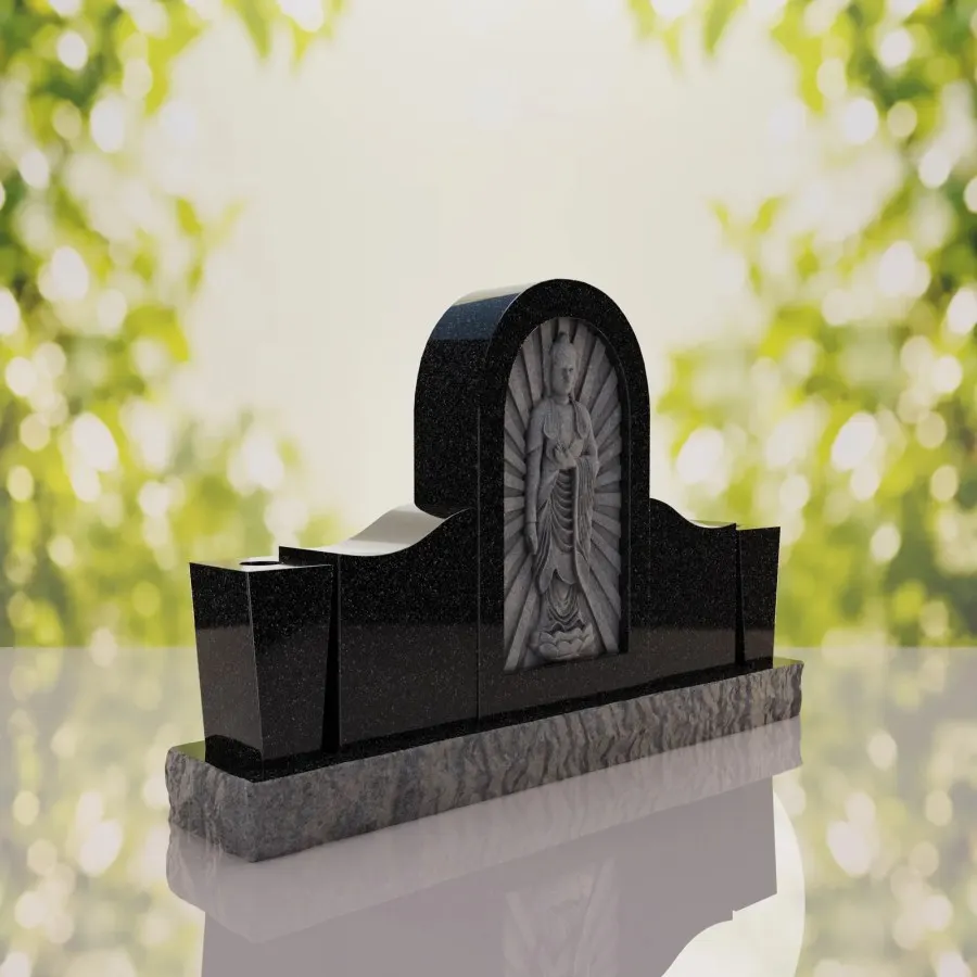Buddhist Upright Headstone