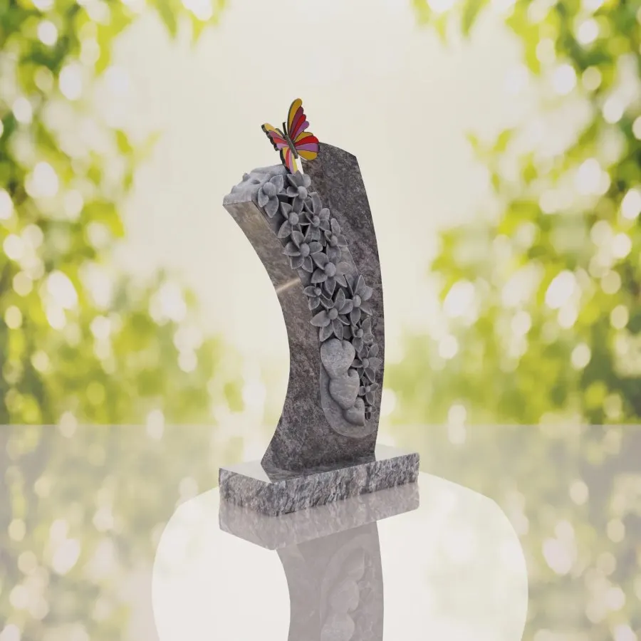 Butterfly Child Headstone view 2