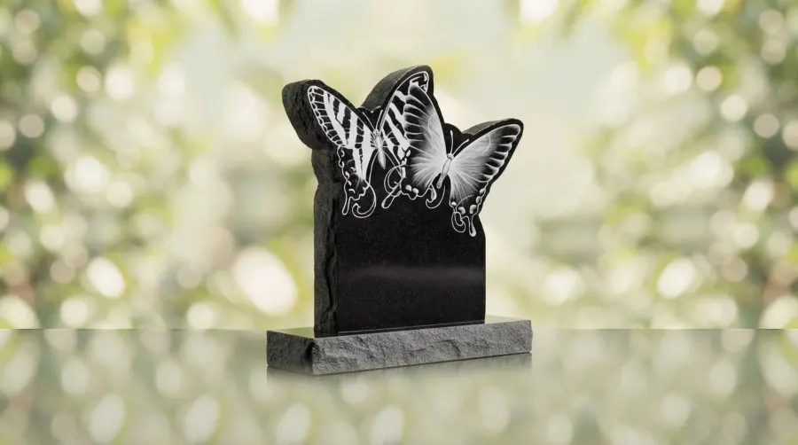 Butterfly Headstone