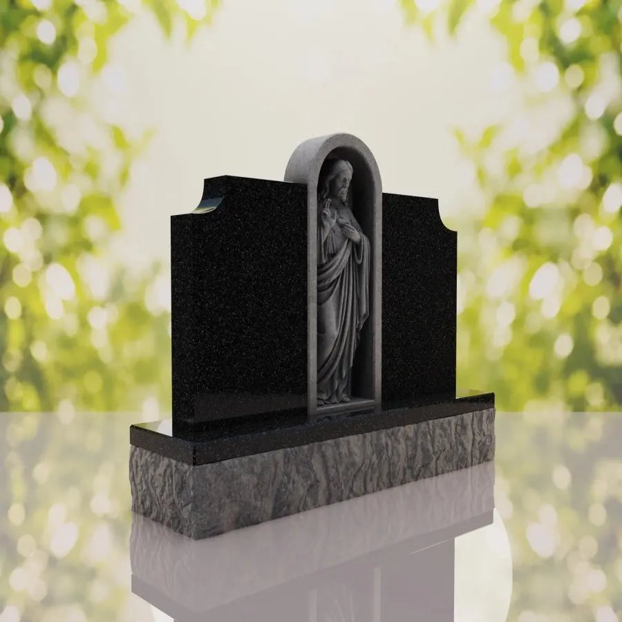 Christ the Savior Hispanic Granite Monument