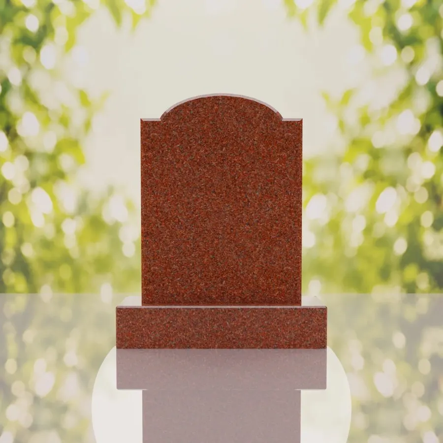 Classic Arch Upright Headstone 20 x 4 x 24 view 3