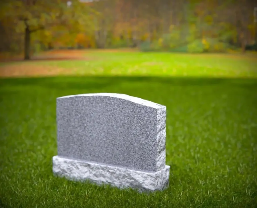 Companion Classic Arched-Top Upright Headstone