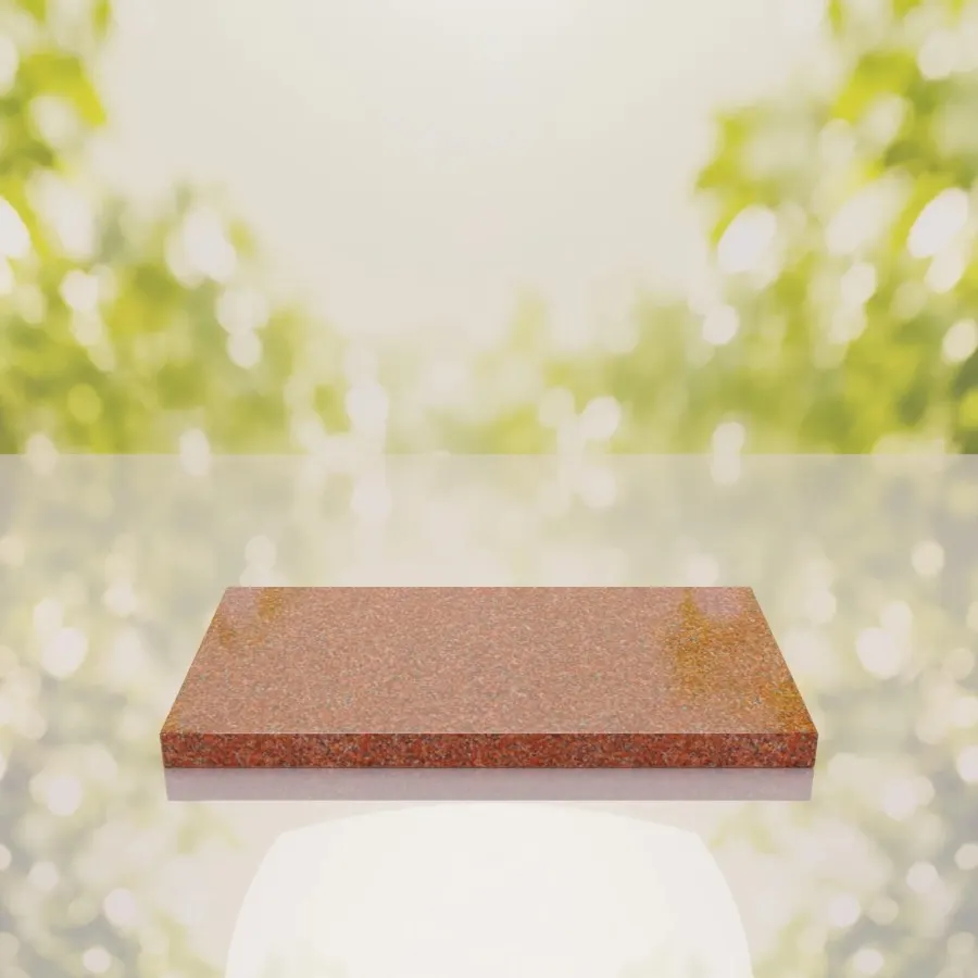Classic Flat Granite Grave Marker view 2
