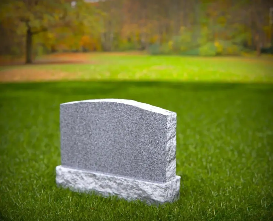 Classic Low Upright Headstone
