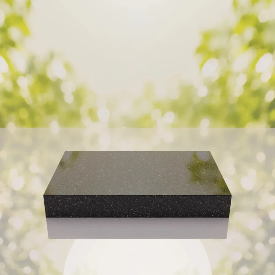 Classic Polished Flat Granite Grave Marker 24 x 12 x 4 view 4