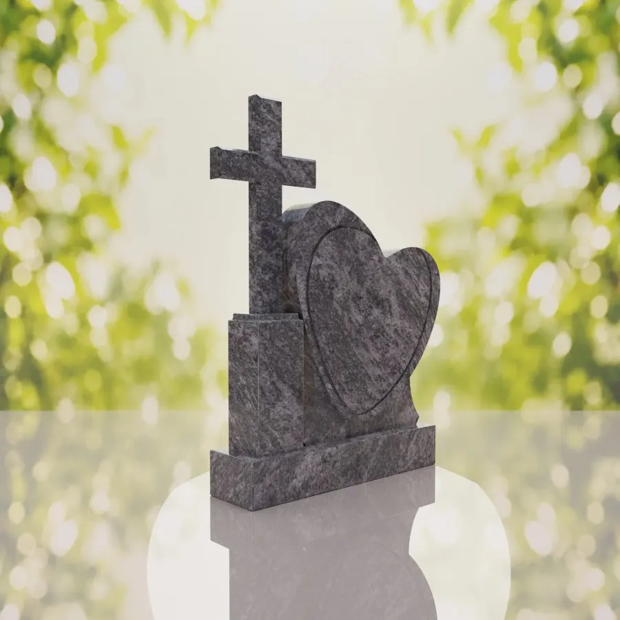 Comfort Heart & Cross Memorial Monument view 3