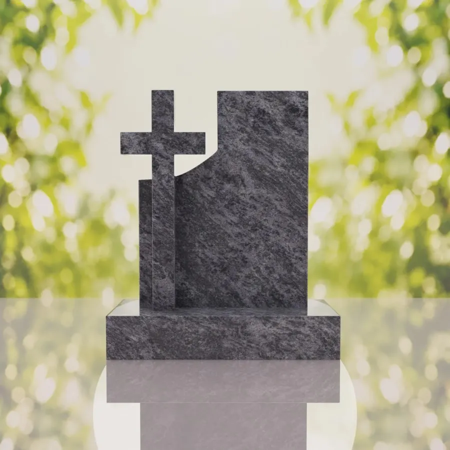 Comfort Modern Cross Memorial Monument view 2