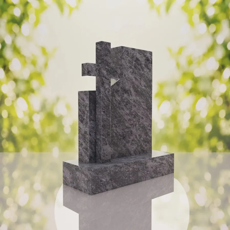 Comfort Modern Cross Memorial Monument view 3