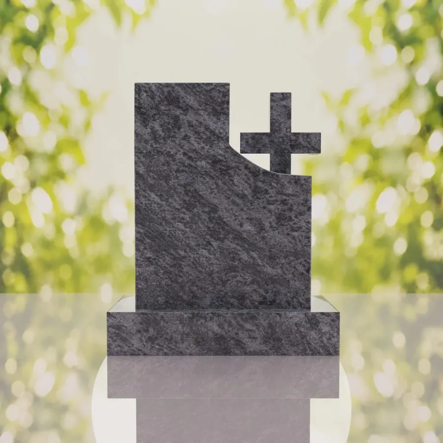 Comfort Modern Cross Memorial Monument view 4