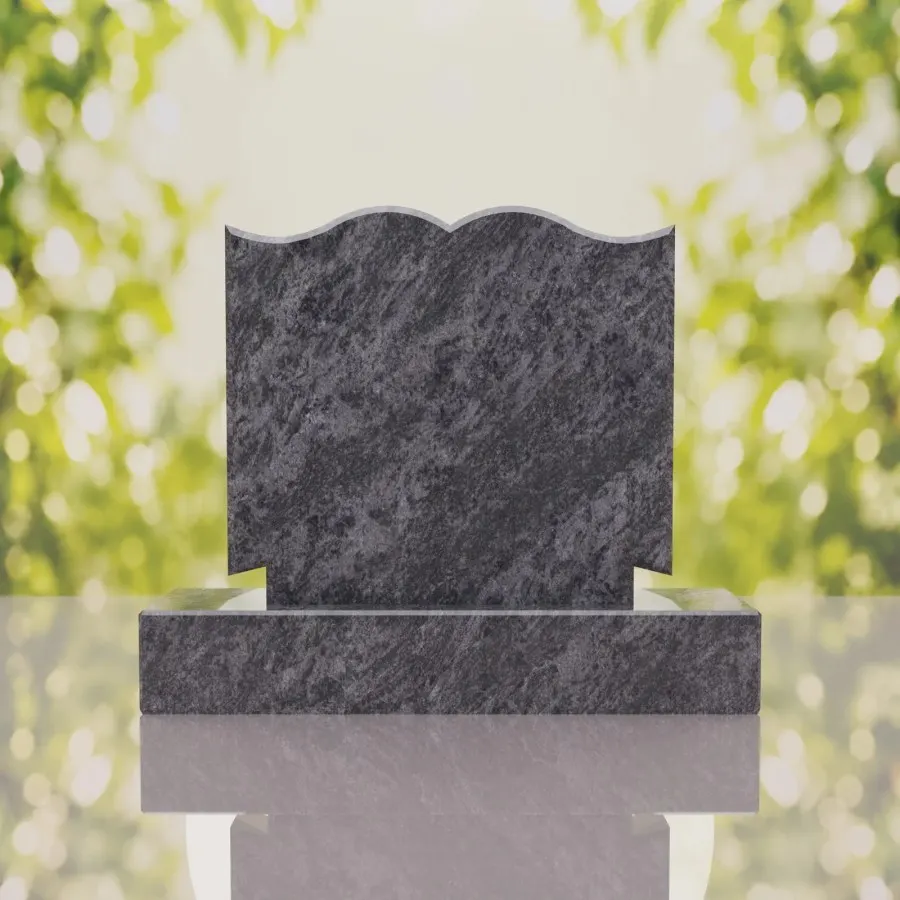 Companion Open Book Shape Granite Headstone view 3