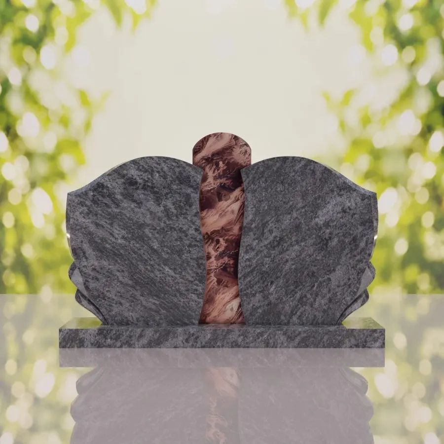 Companion Upright Headstone 48 x 4 x 26 view 2