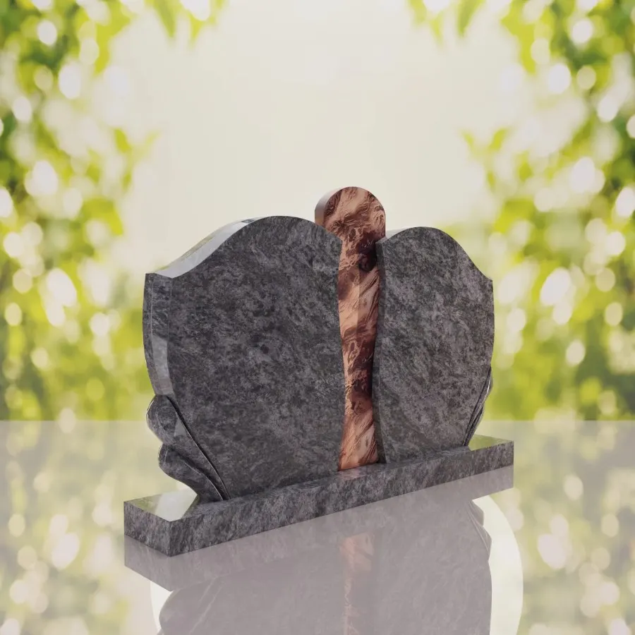 Companion Upright Headstone 48 x 4 x 26 view 3