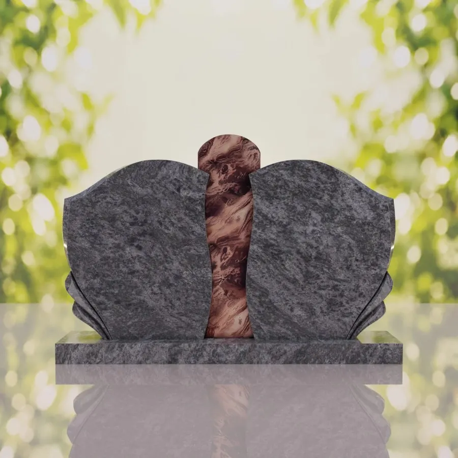 Companion Upright Headstone 48 x 4 x 26 view 4