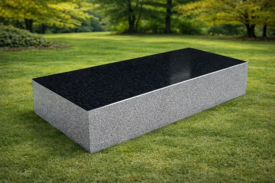 Flat Granite Headstone 16 x 8 x 4