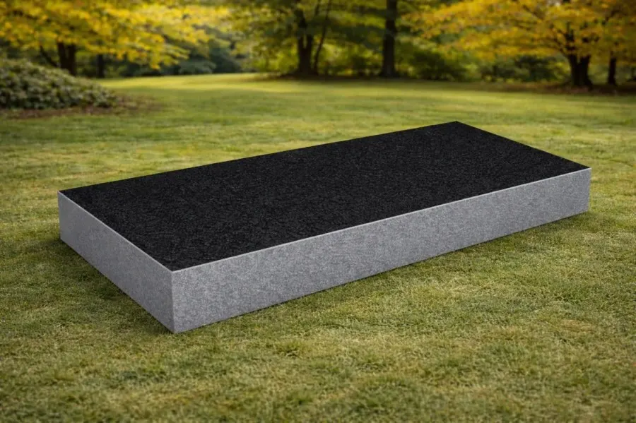 Flat Granite Headstone — Design 5