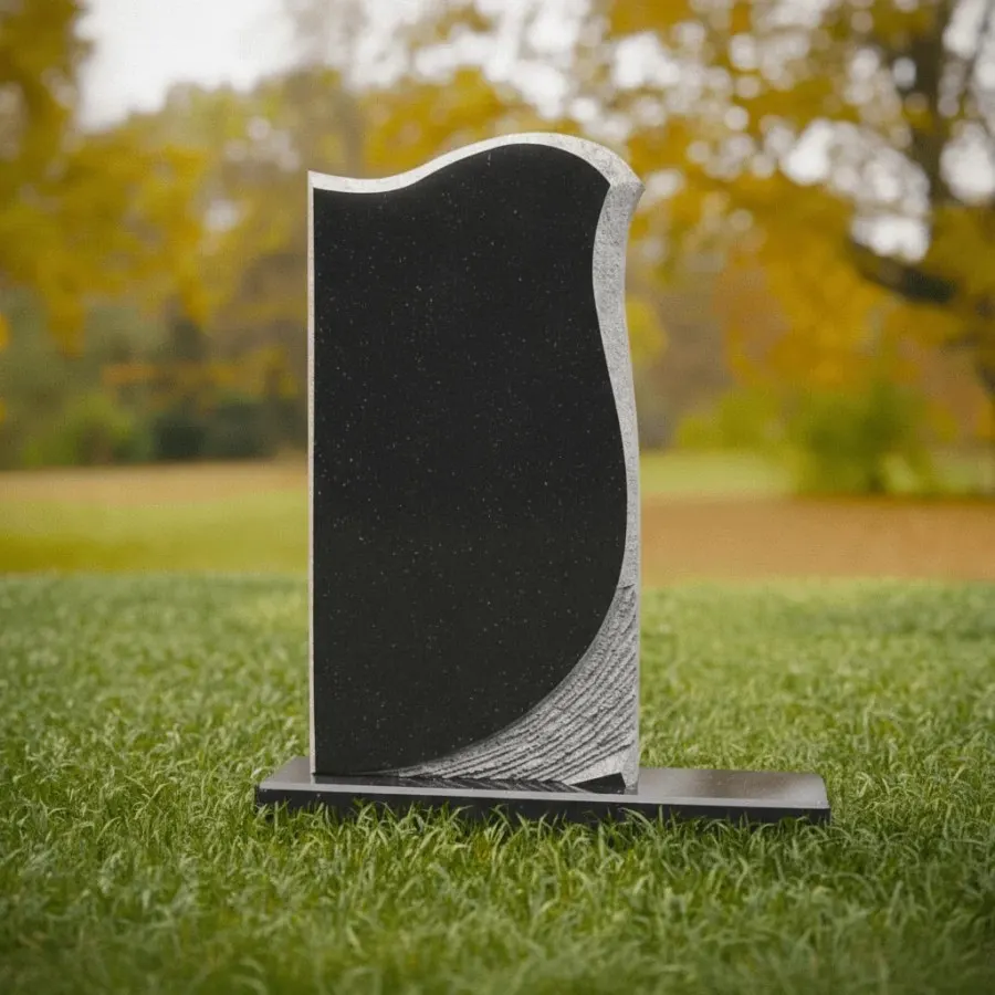 Flowline Upright Headstone
