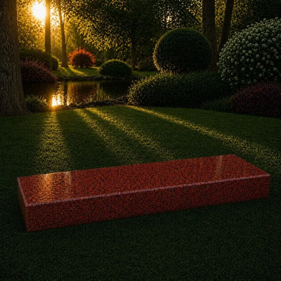 Full Ledger Granite Memorial — Design 4
