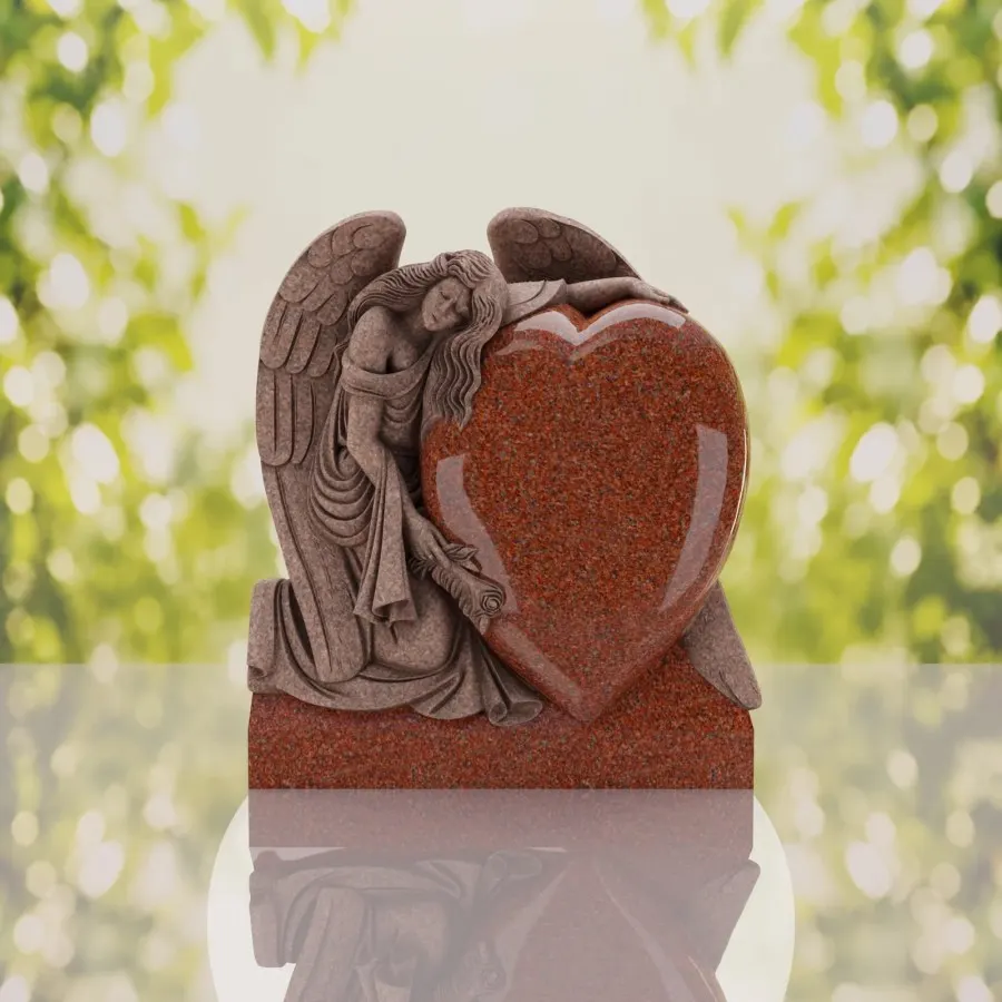 Guardian Angel Heart Memorial view 2