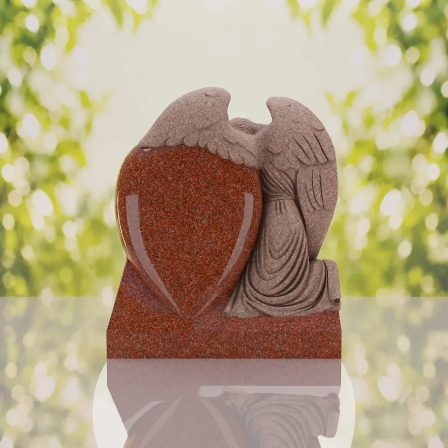 Guardian Angel Heart Memorial view 3