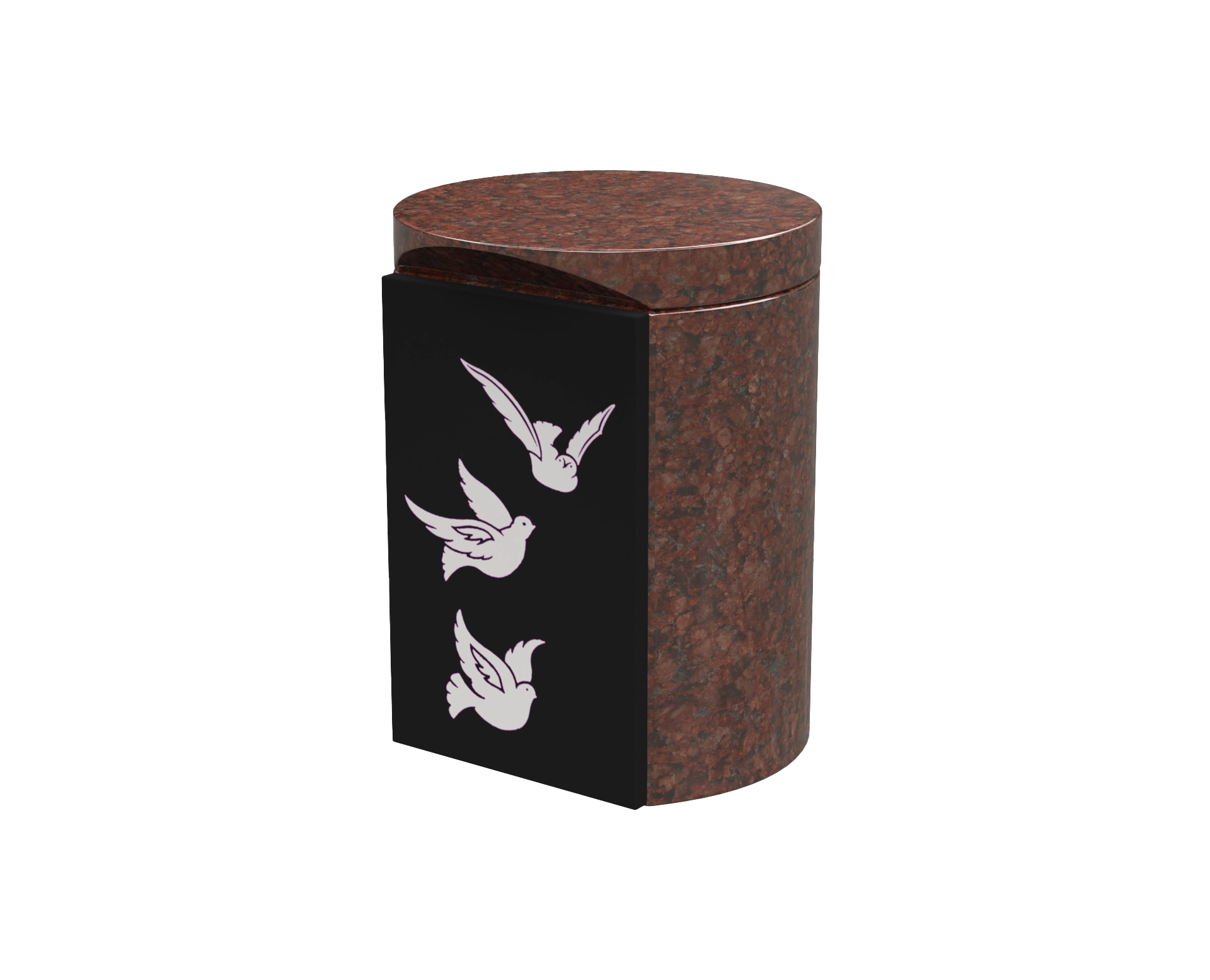 Luxury Dove Flight Granite Urn