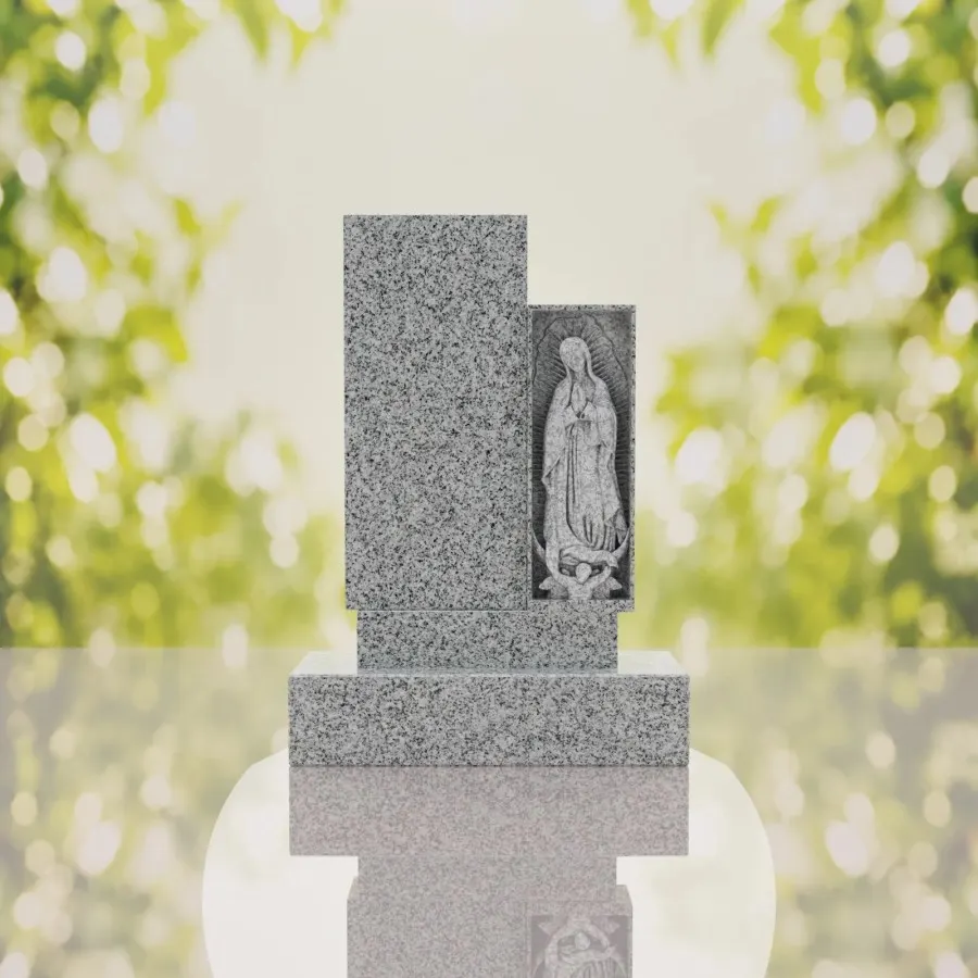 Our Lady of Guadalupe Hispanic Granite Memorial view 2