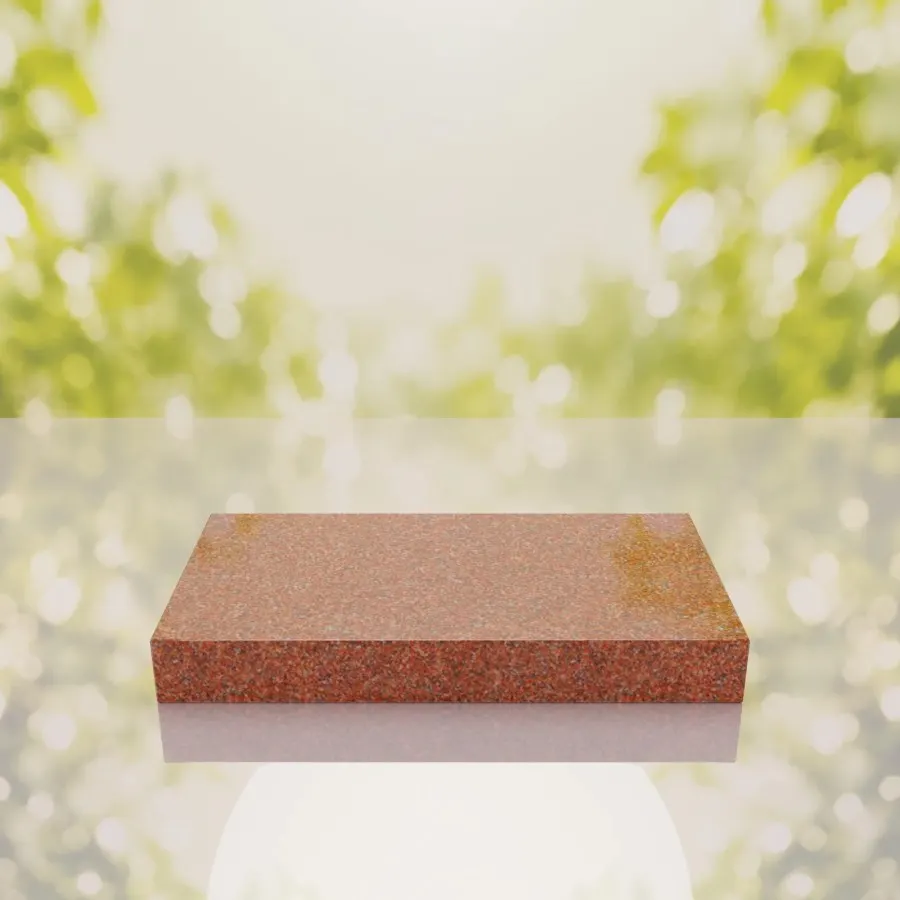 Raised Flat Granite Grave Marker view 4