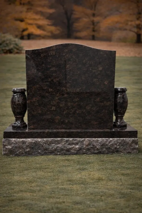 Serpentine Companion Headstone