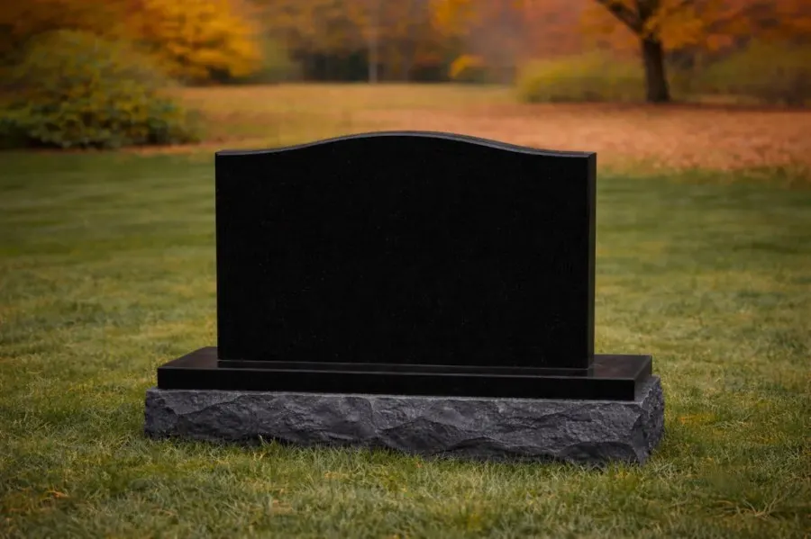 Serpentine Headstone