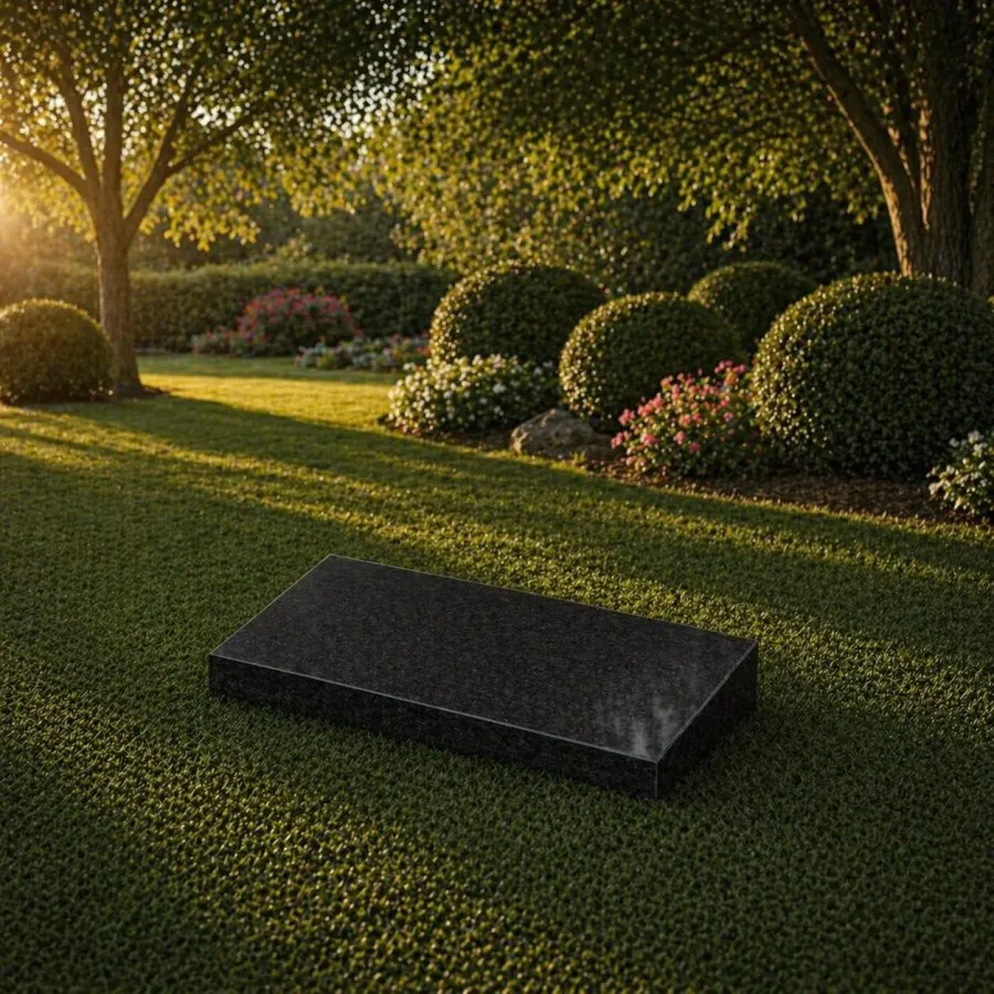 Bevel Granite Headstone 22 x 11 x 3