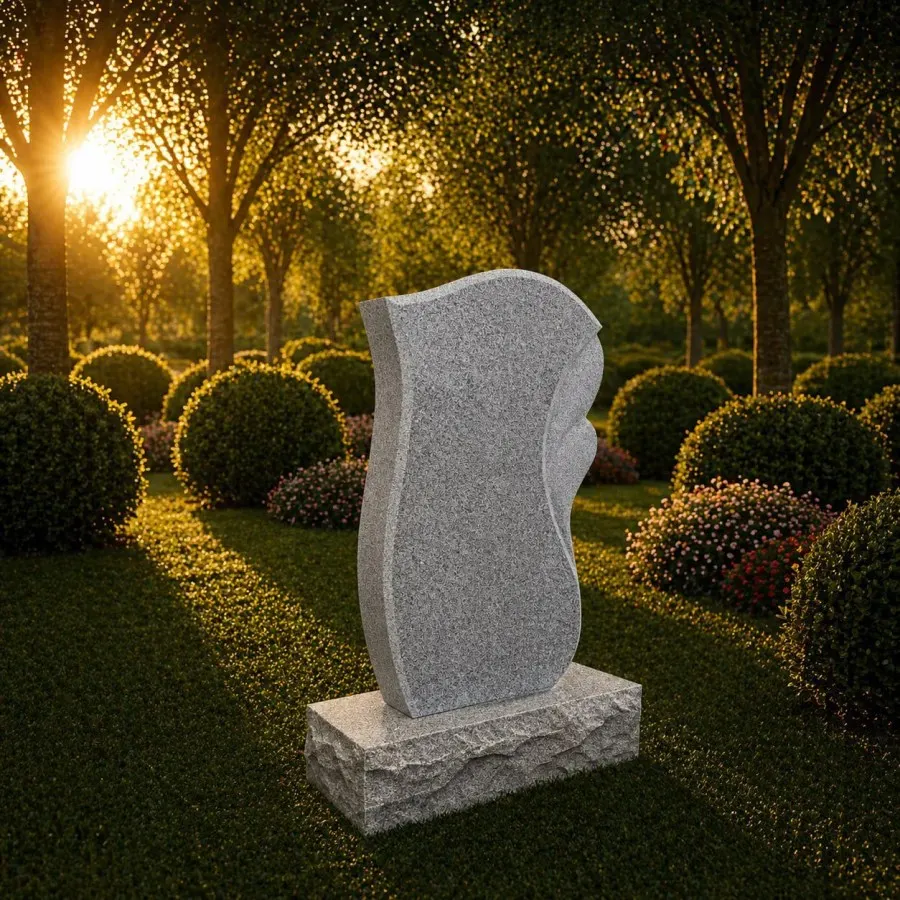 Shape Upright Granite Headstone