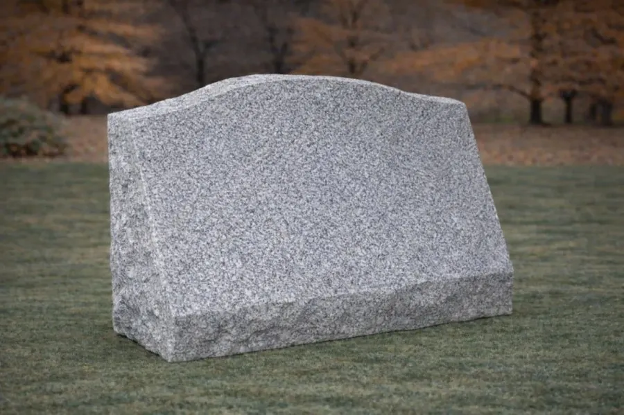 Slant Granite Headstone 16 x 8 x 14