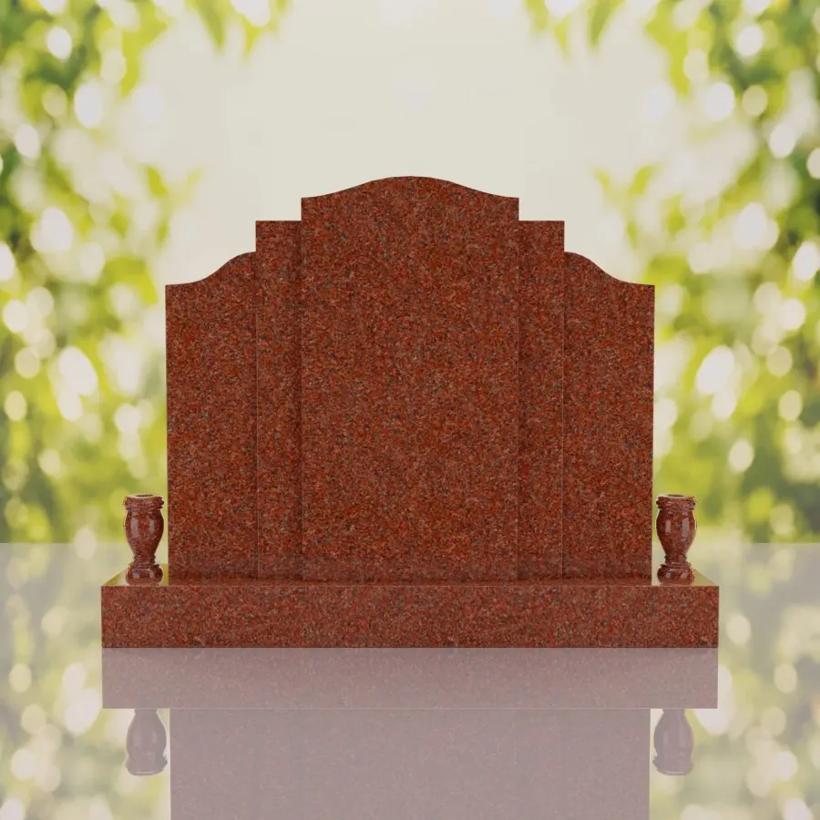 Companion Madonna Upright Headstone view 3