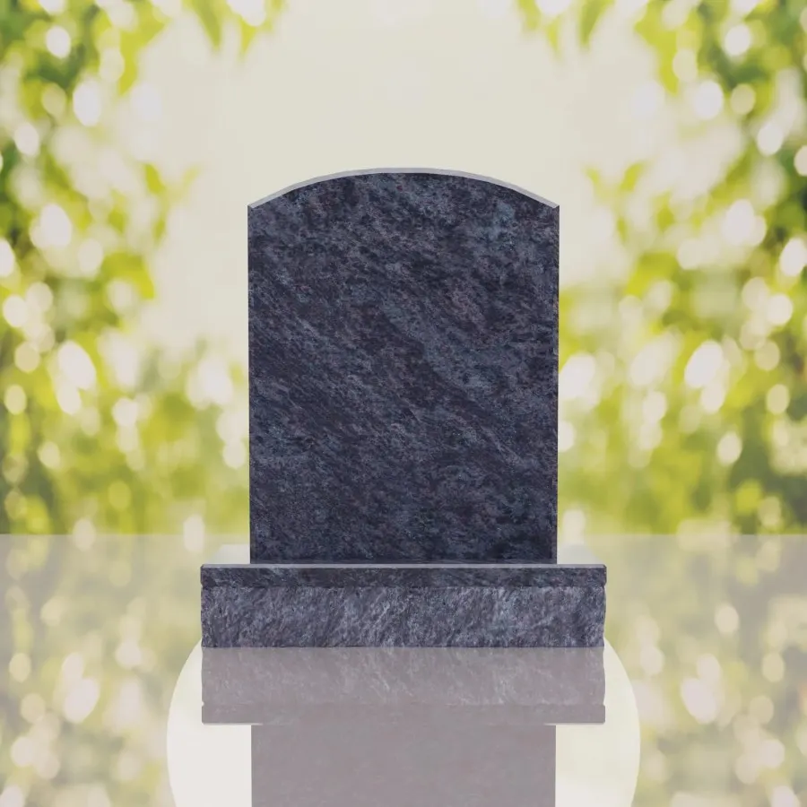 Star of David Granite Headstone view 3