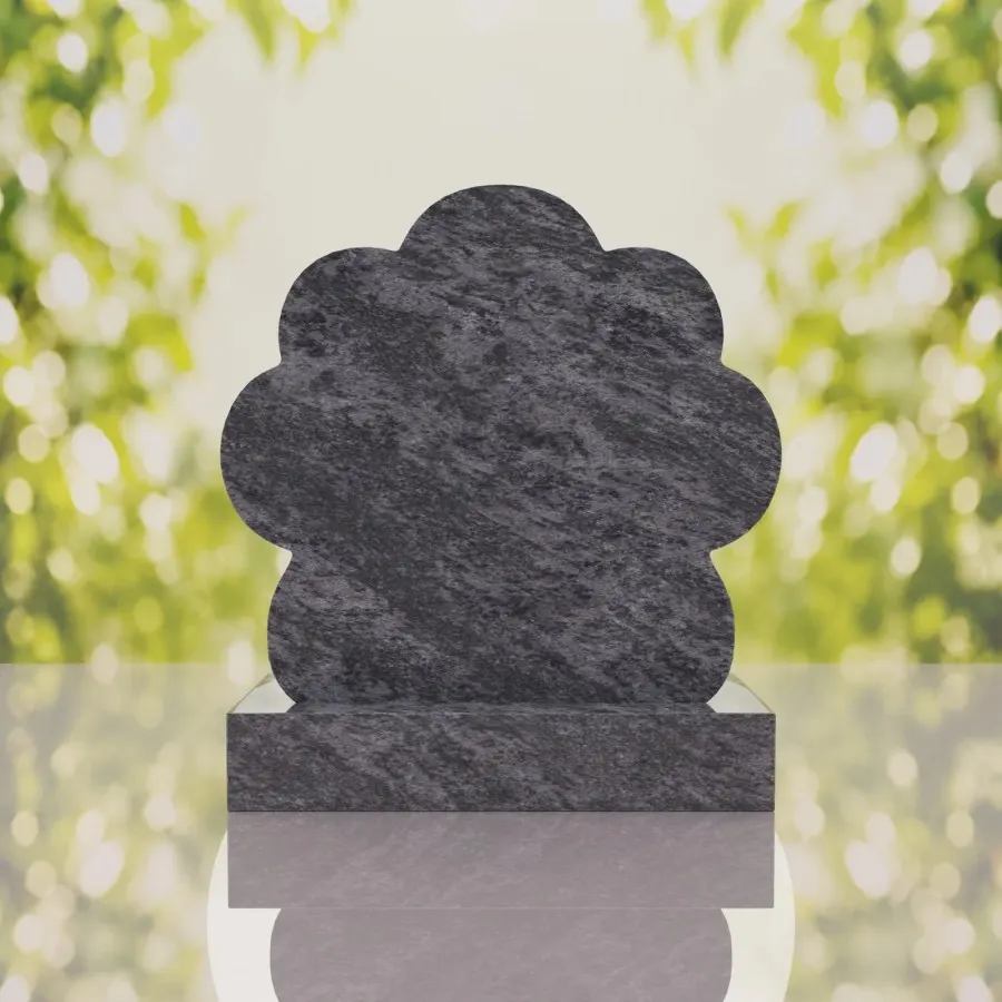 Teddy Bear Train Child Headstone view 4